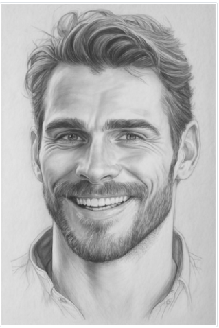 Example of Soulmate Story sketch style